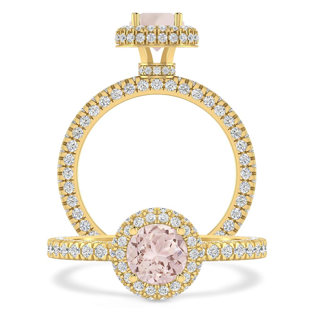 Yellow Gold - Morganite