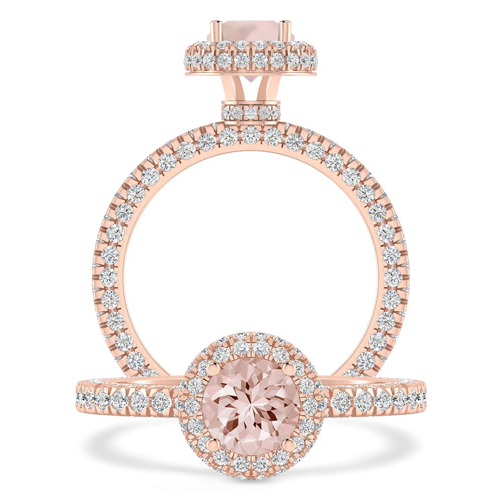 Rose Gold - Morganite