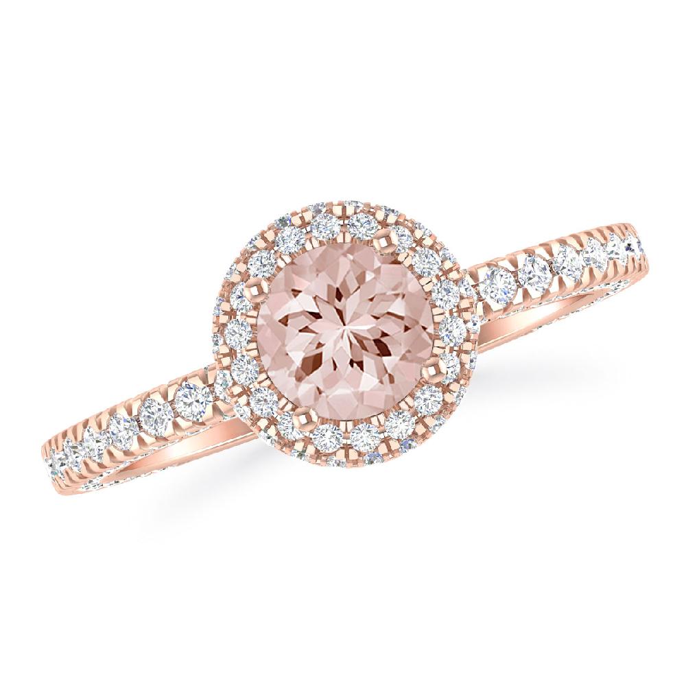 Rose Gold - Morganite