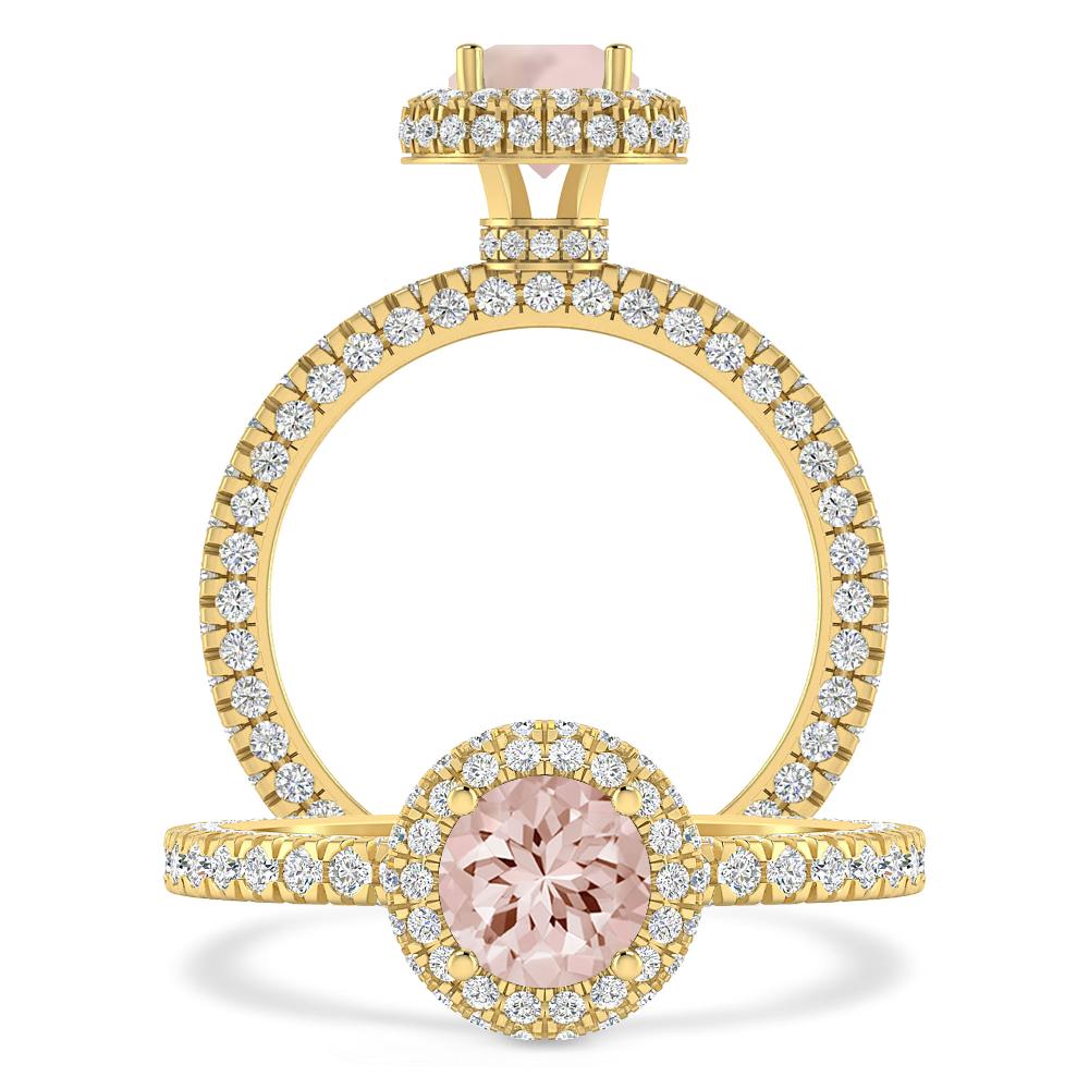 Yellow Gold - Morganite