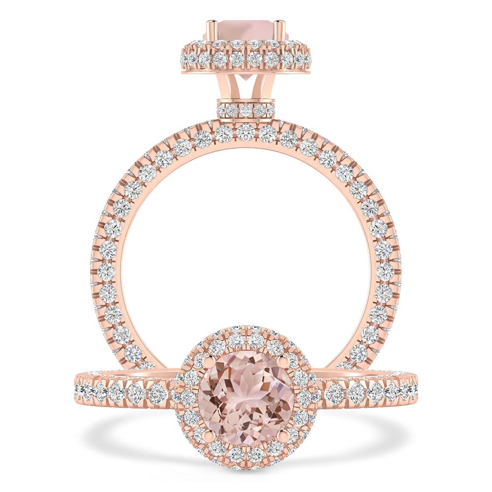 Rose Gold - Morganite