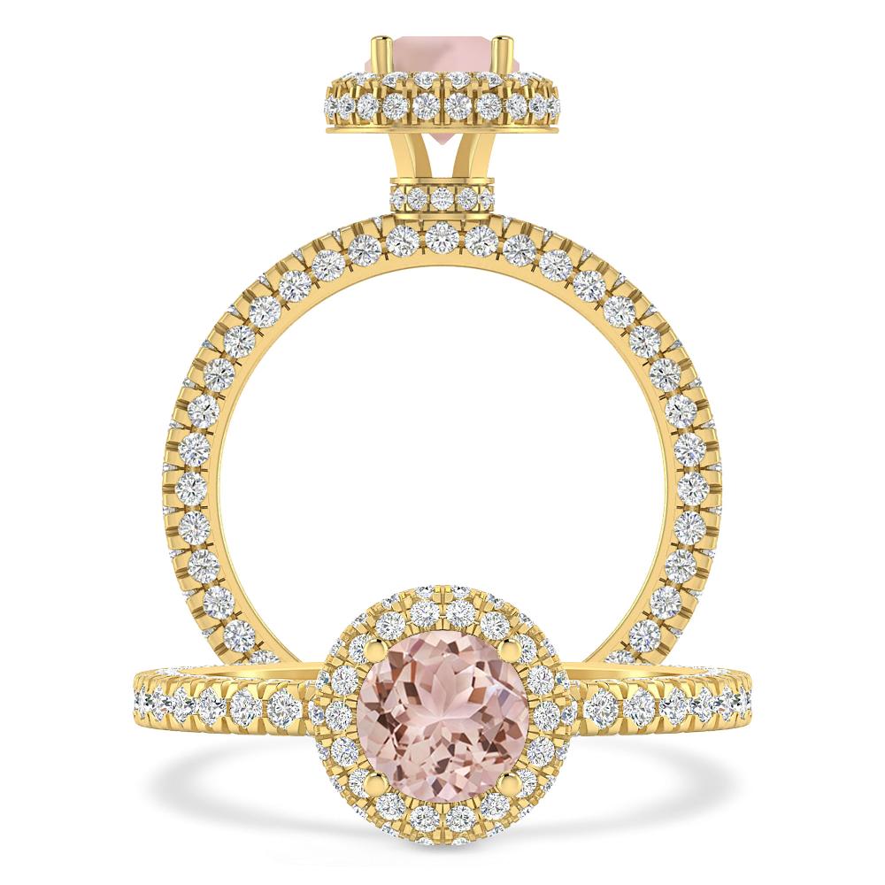 Yellow Gold - Morganite