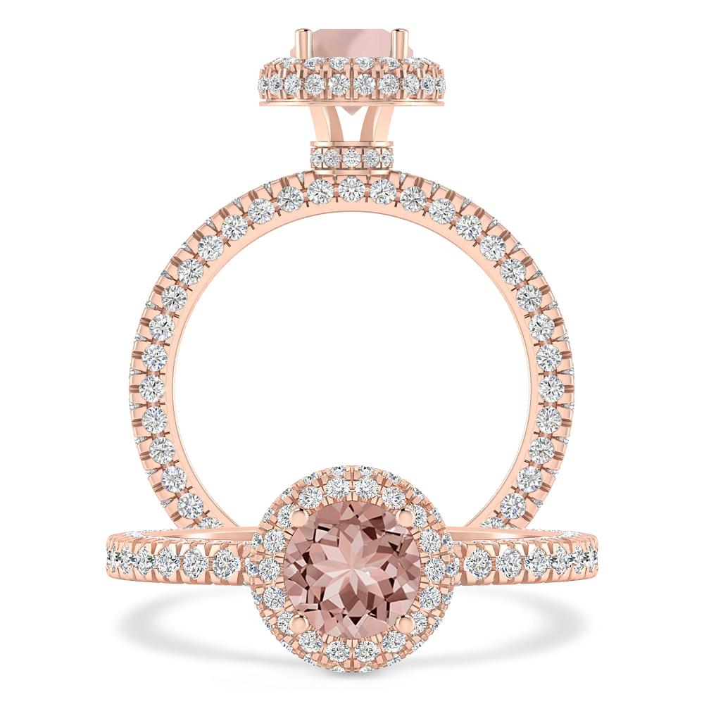 Rose Gold - Morganite