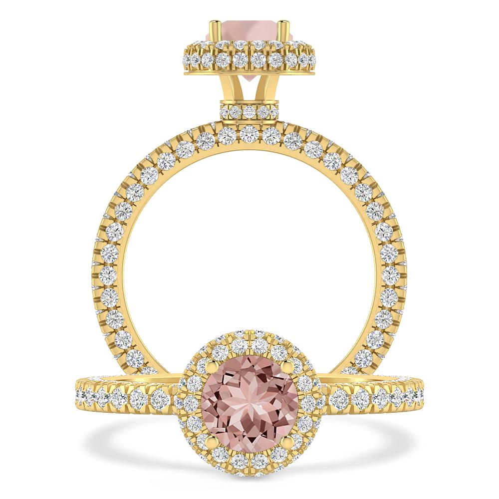 Yellow Gold - Morganite