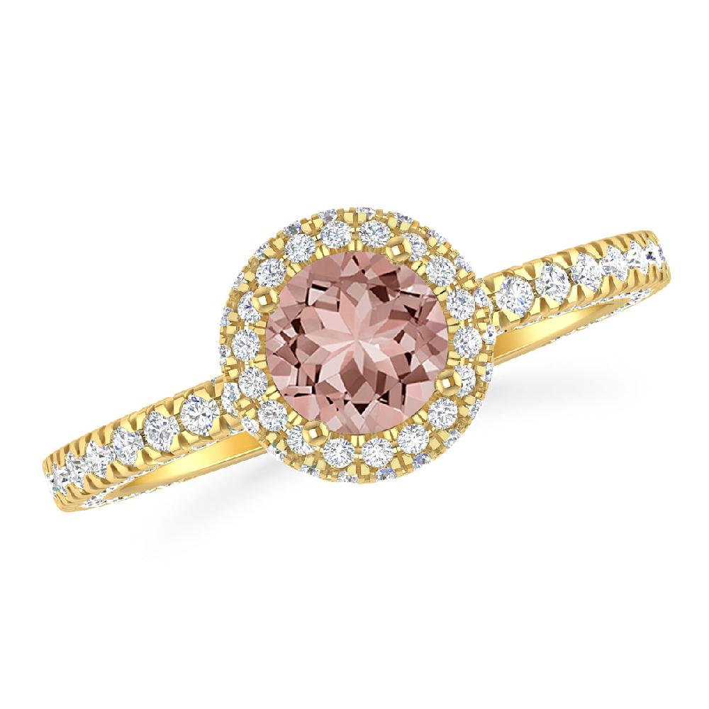 Yellow Gold - Morganite