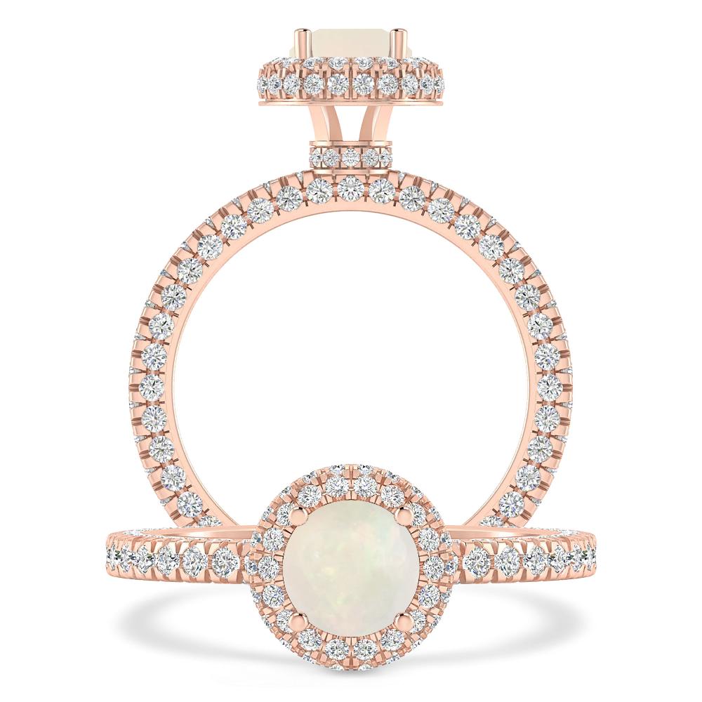 Rose Gold - Opal