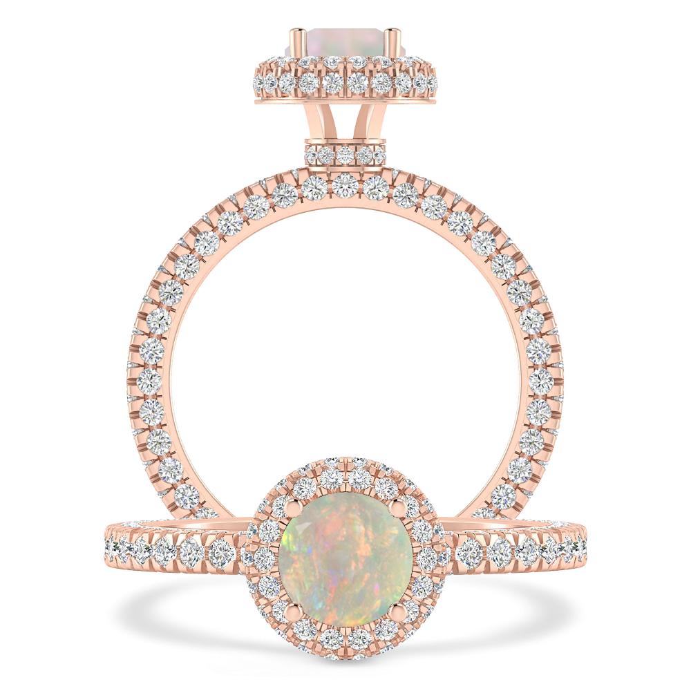 Rose Gold - Opal