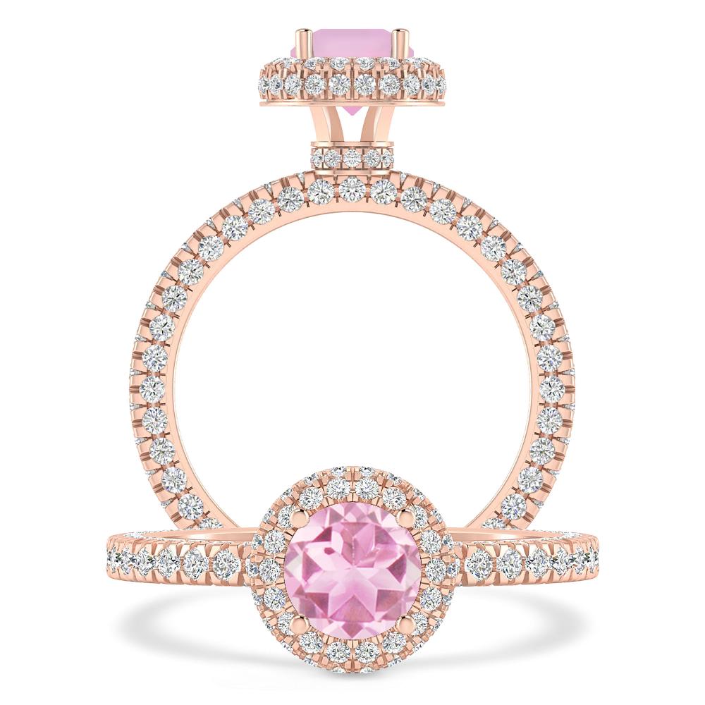 Rose Gold - Pink Tourmaline