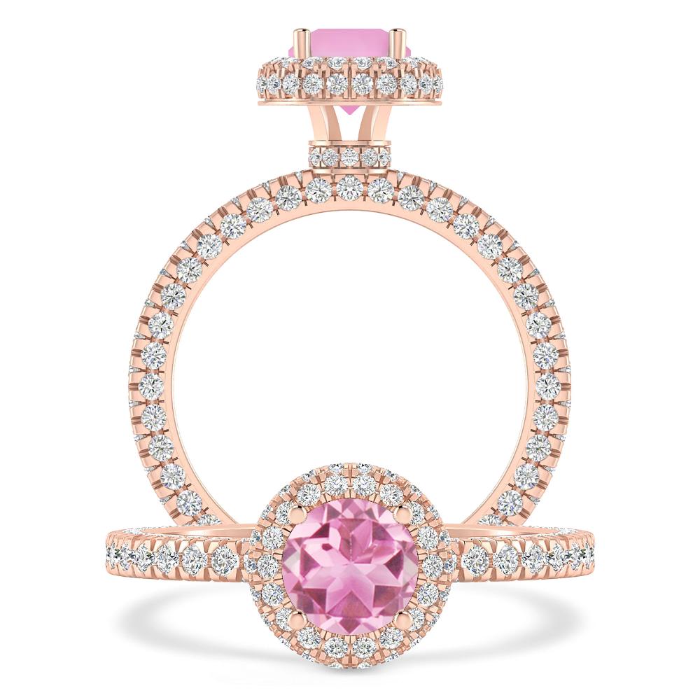 Rose Gold - Pink Tourmaline