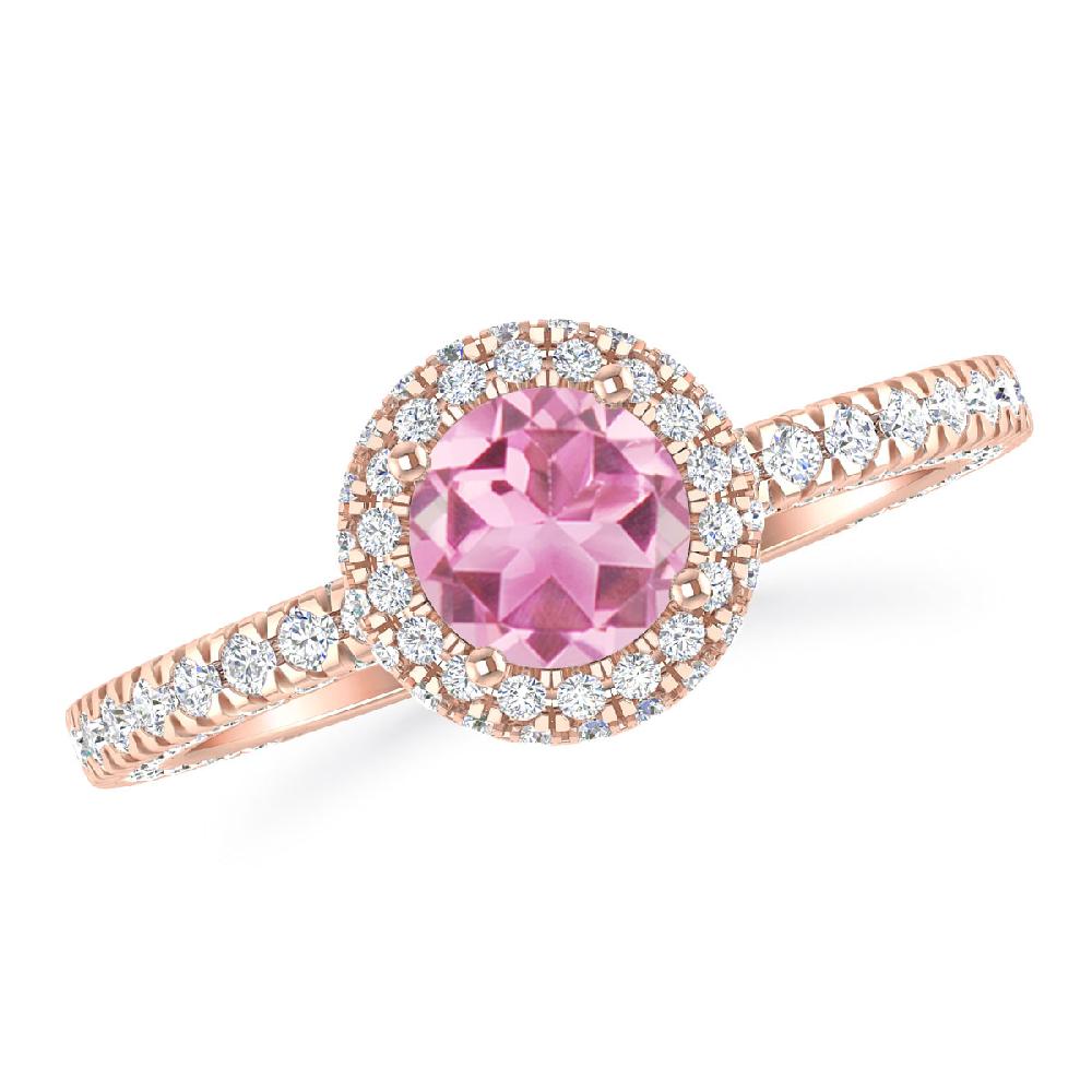 Rose Gold - Pink Tourmaline