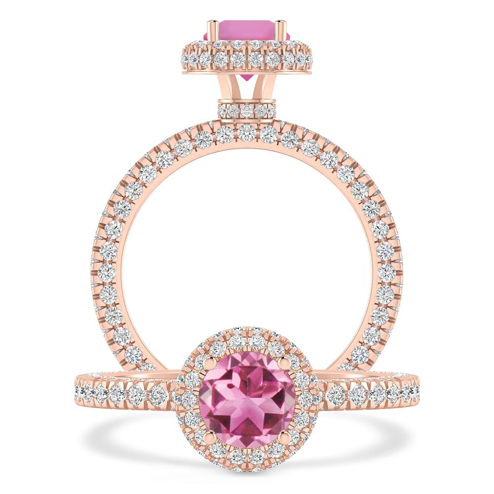 Rose Gold - Pink Tourmaline