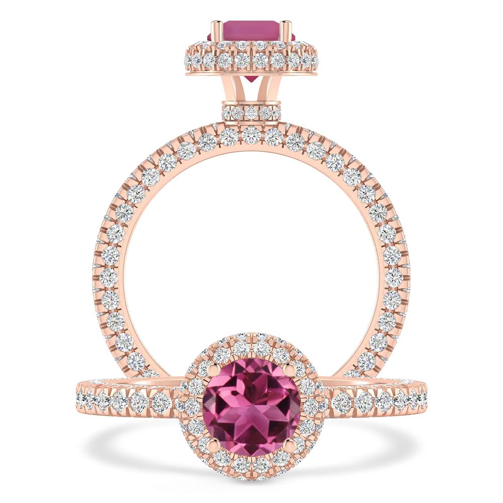 Rose Gold - Pink Tourmaline