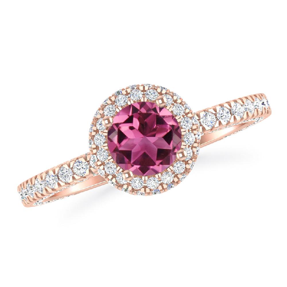 Rose Gold - Pink Tourmaline