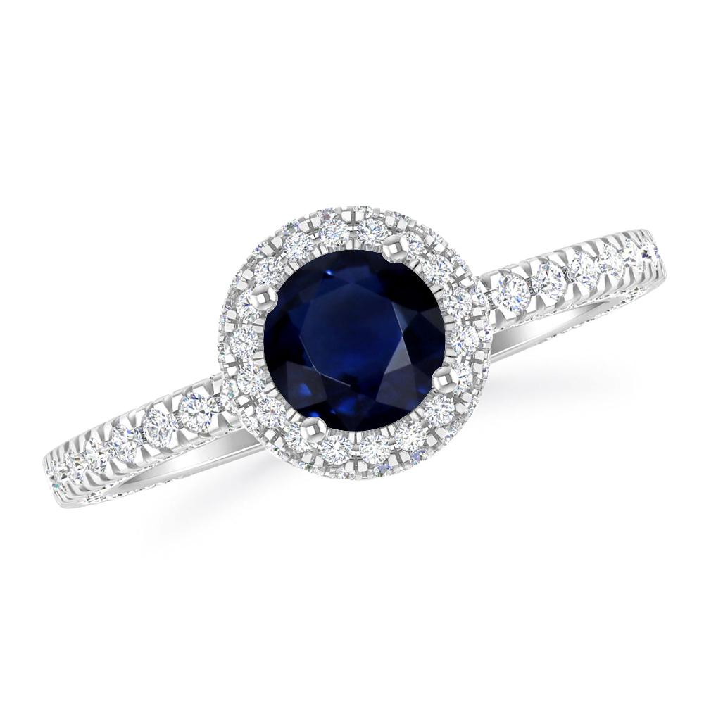 White Gold - Sapphire