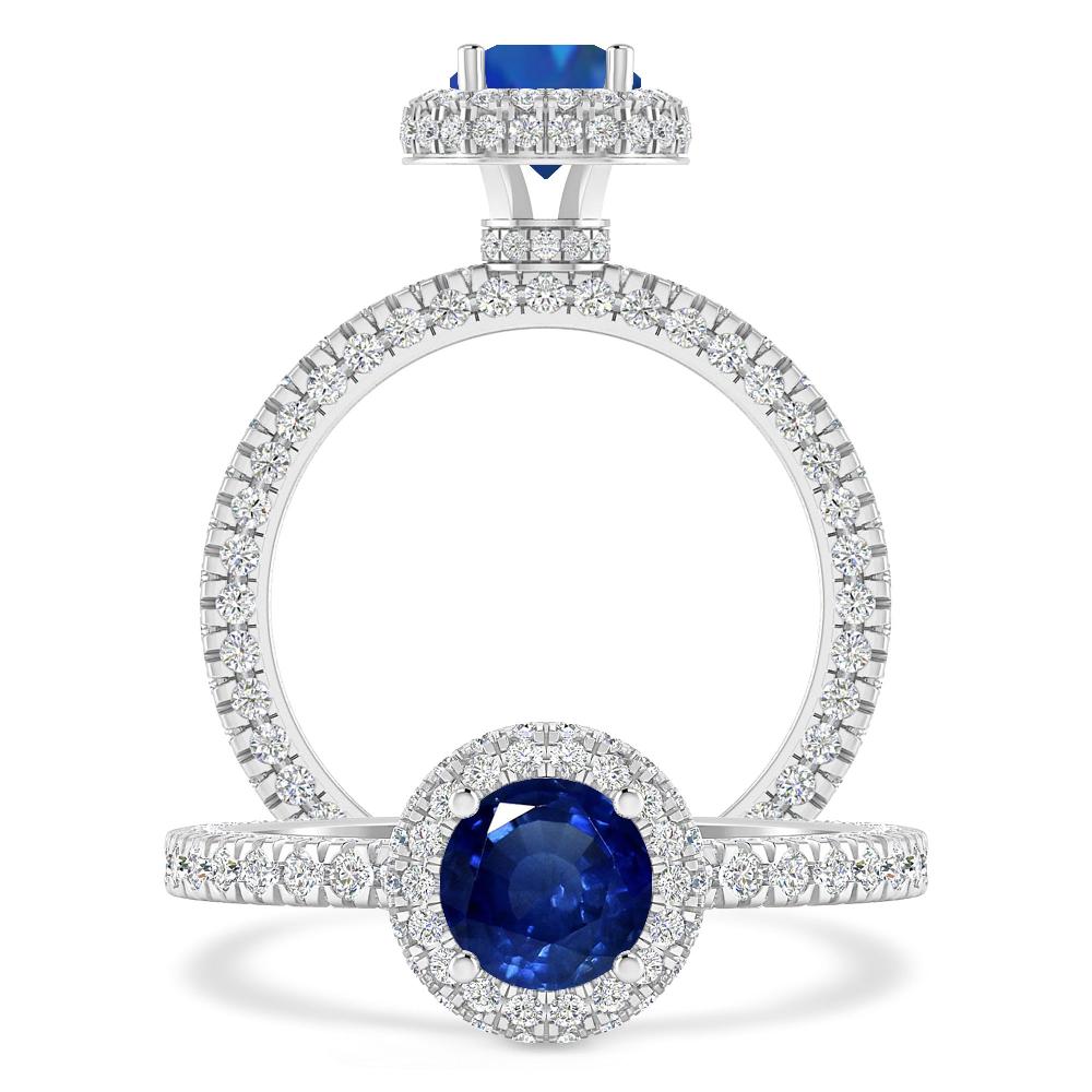 White Gold - Sapphire