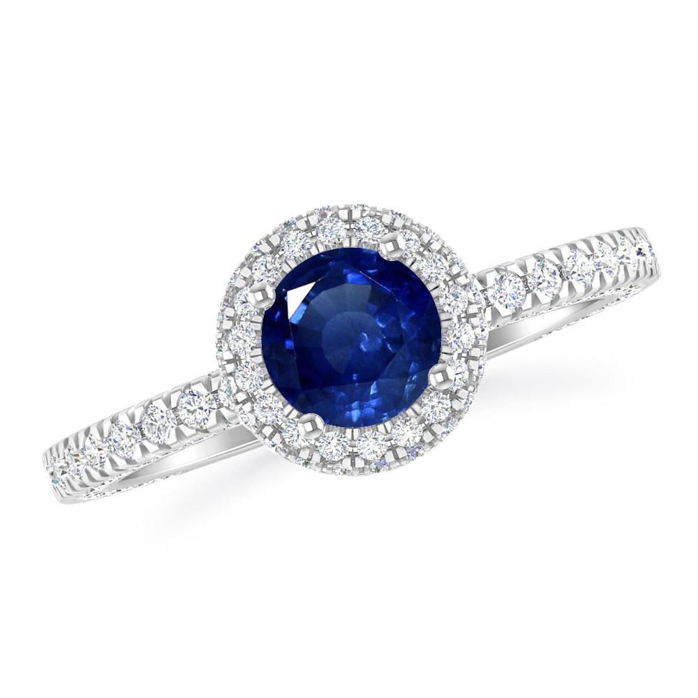 White Gold - Sapphire