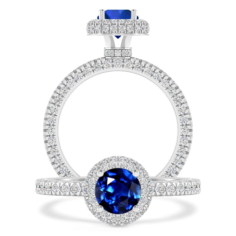 White Gold - Sapphire