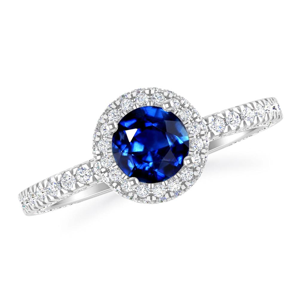 White Gold - Sapphire