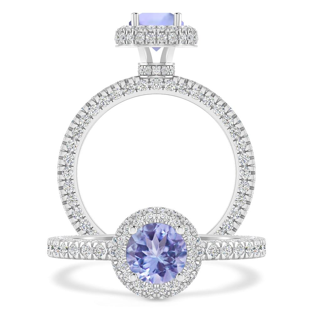 White Gold - Tanzanite