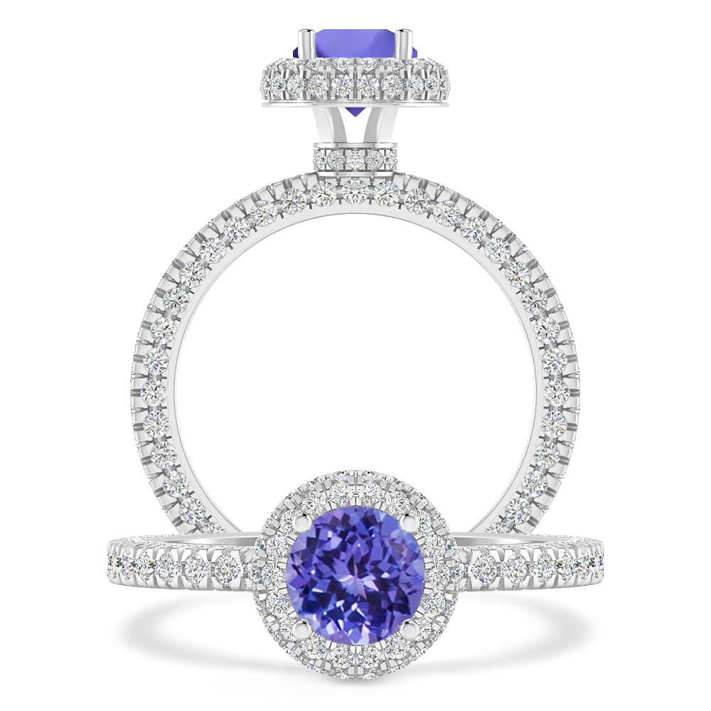 White Gold - Tanzanite