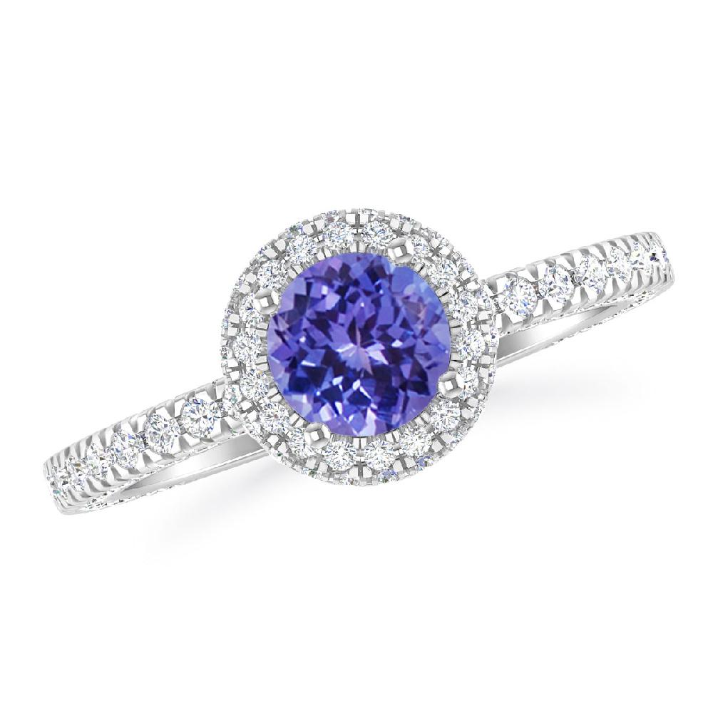 White Gold - Tanzanite