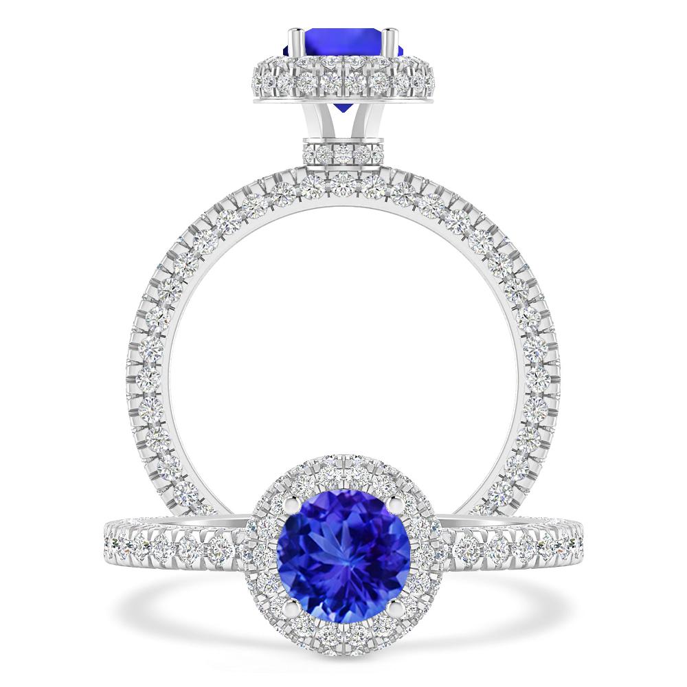 White Gold - Tanzanite