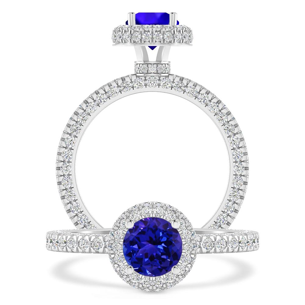 White Gold - Tanzanite