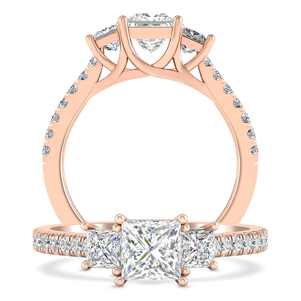 Rose Gold - Diamond