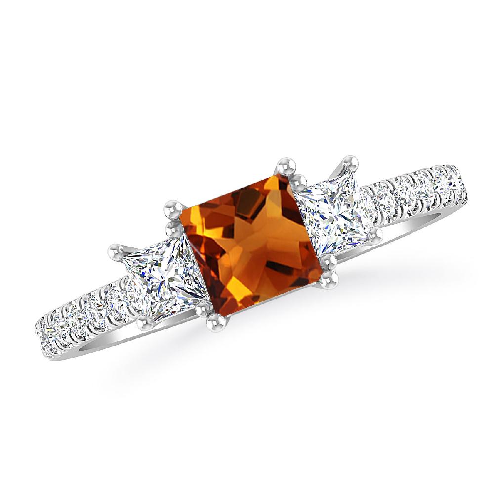 White Gold - Citrine