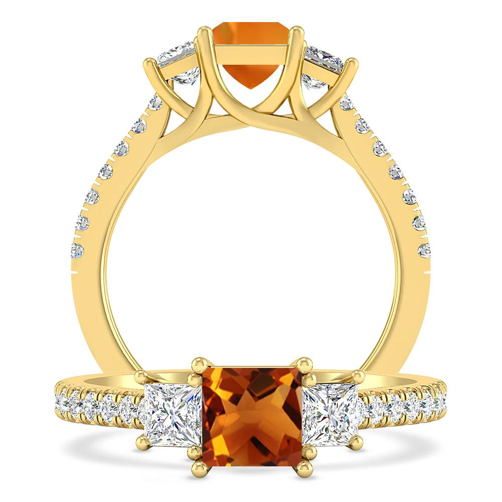 Yellow Gold - Citrine