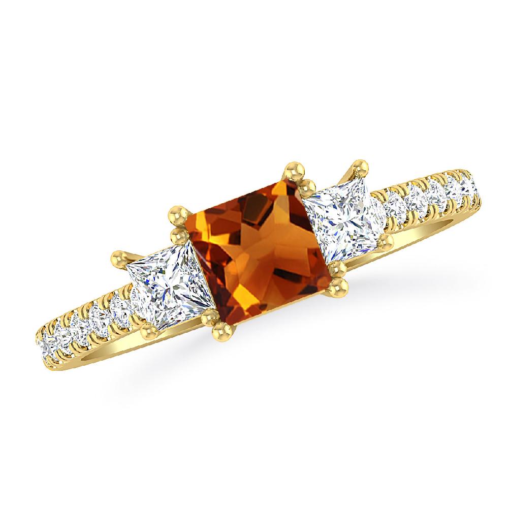 Yellow Gold - Citrine