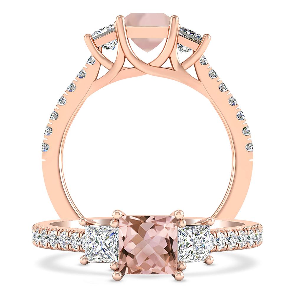 Rose Gold - Morganite