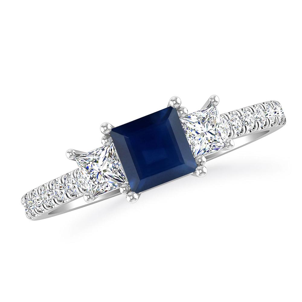 White Gold - Sapphire