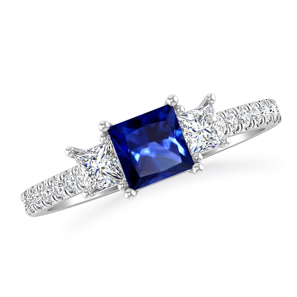 White Gold - Sapphire