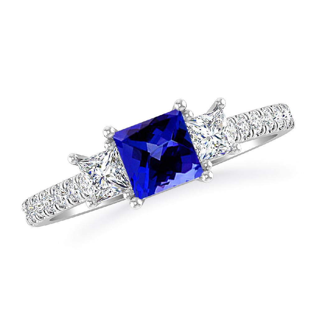 White Gold - Tanzanite