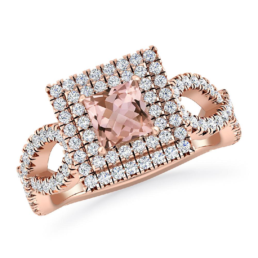 Rose Gold - Morganite