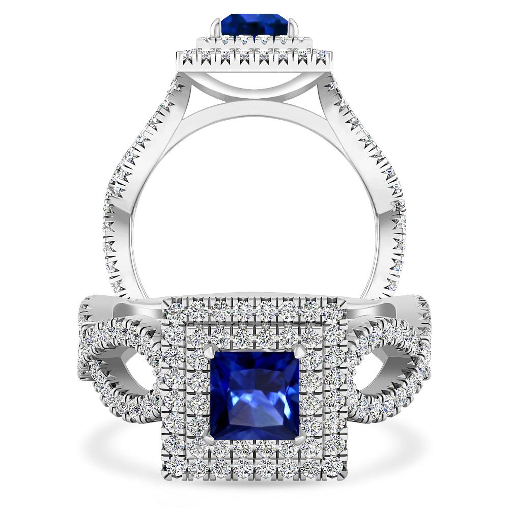 White Gold - Sapphire