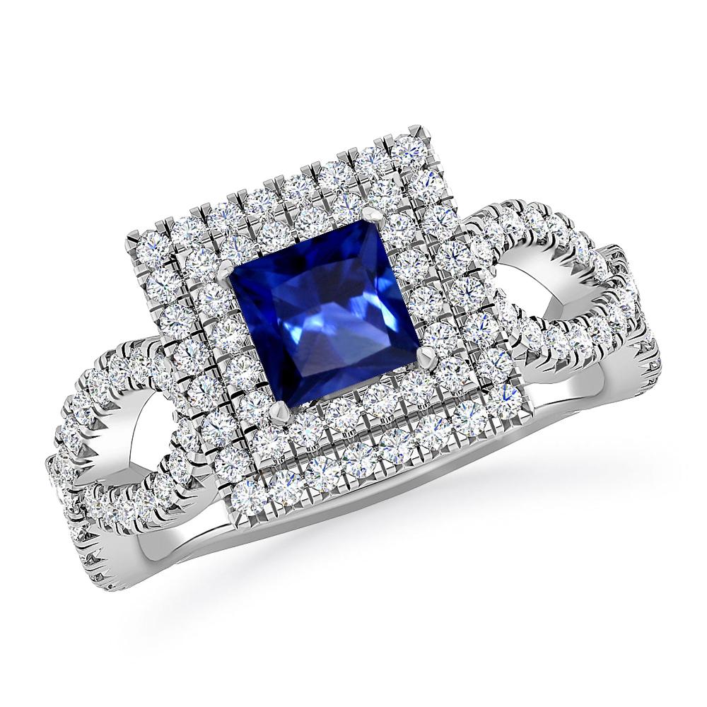 White Gold - Sapphire