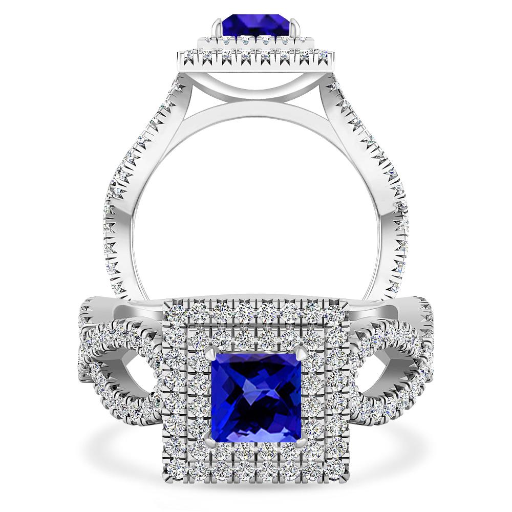 White Gold - Tanzanite