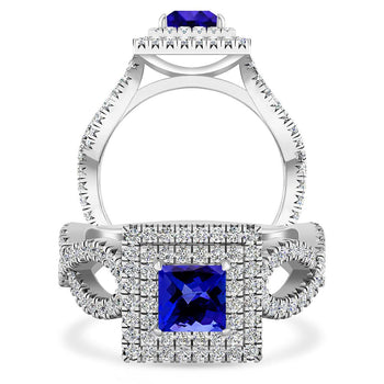 White Gold - Tanzanite