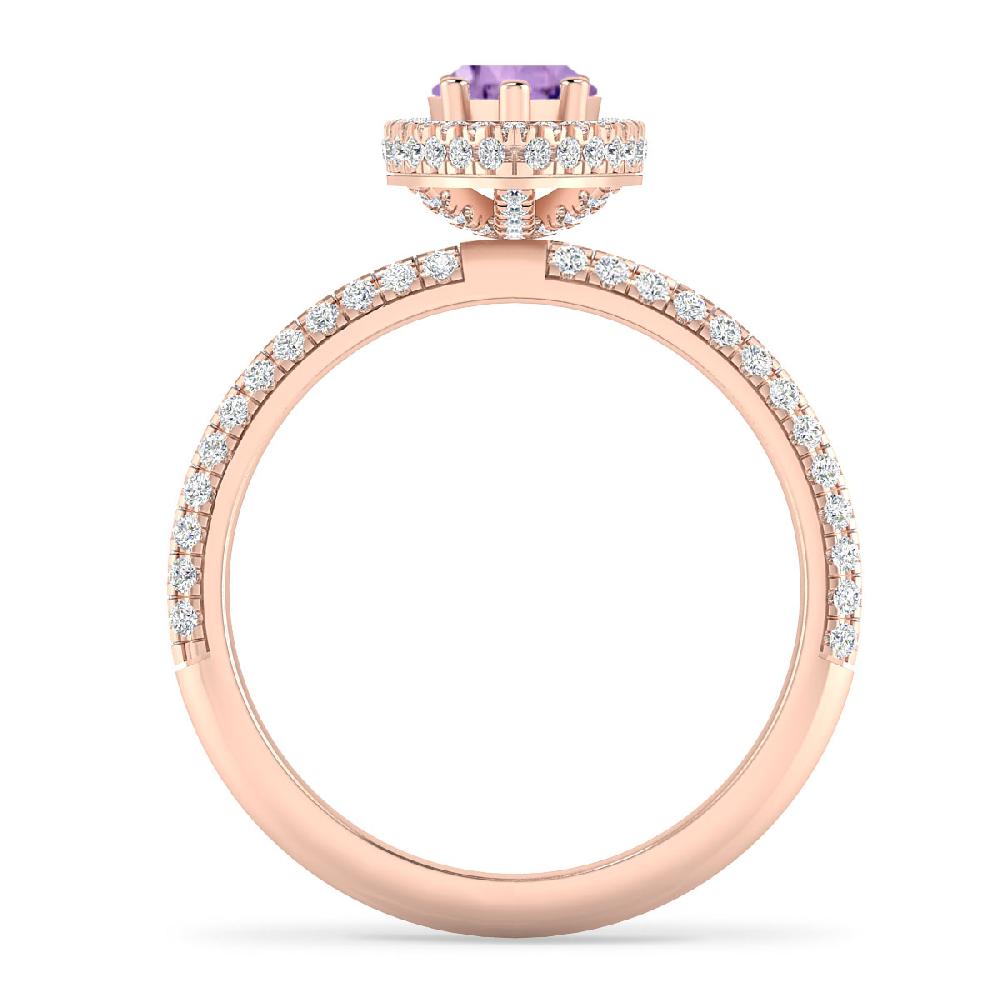 Rose Gold - Amethyst