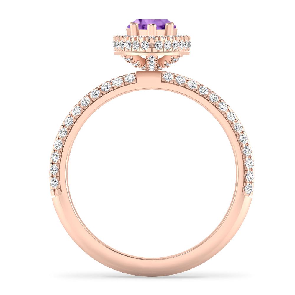 Rose Gold - Amethyst