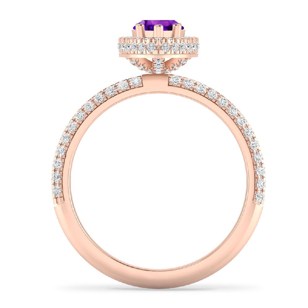 Rose Gold - Amethyst