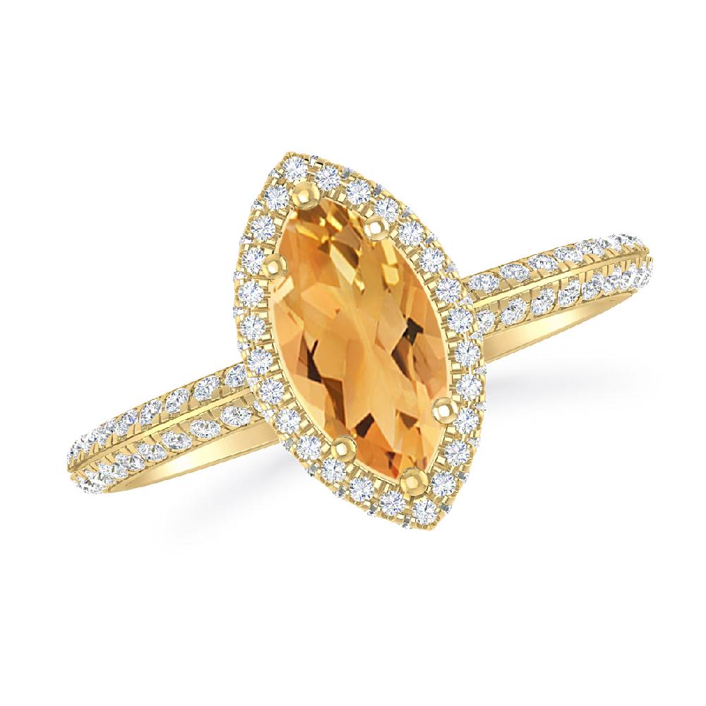 Yellow Gold - Citrine