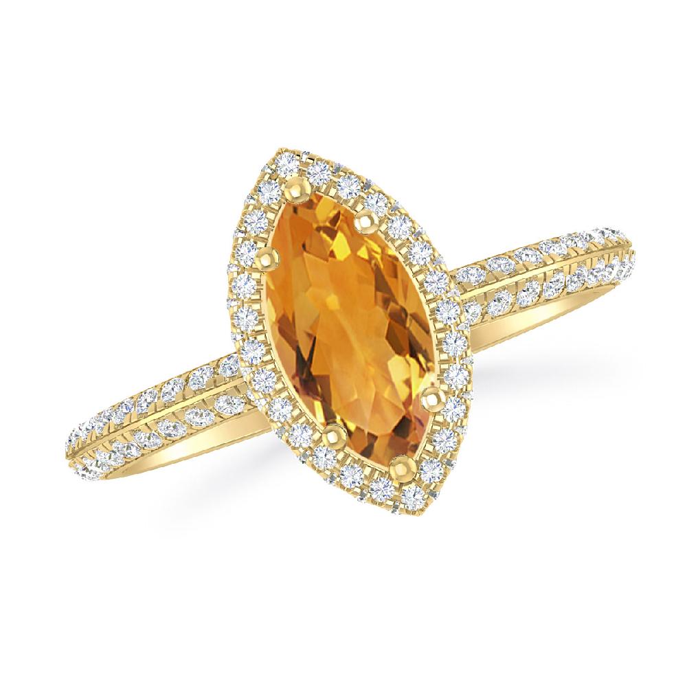 Yellow Gold - Citrine