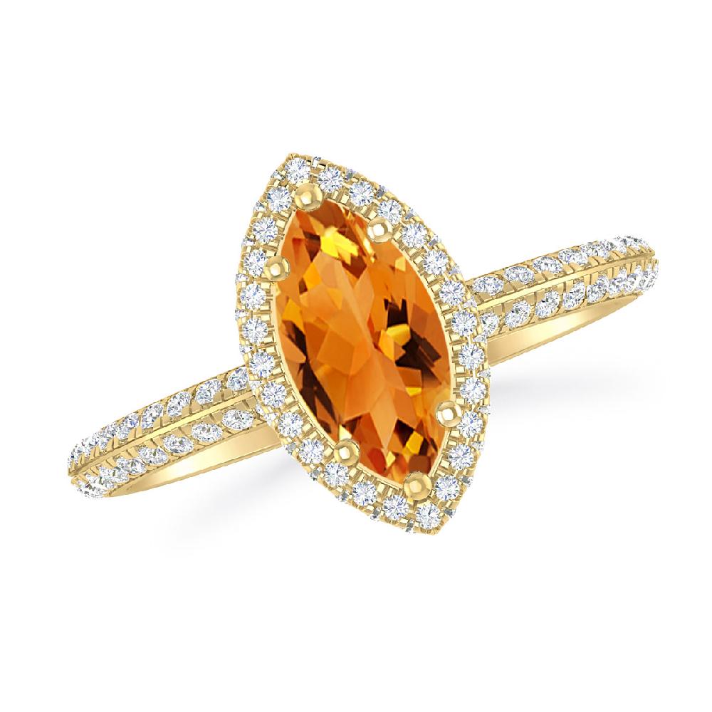 Yellow Gold - Citrine