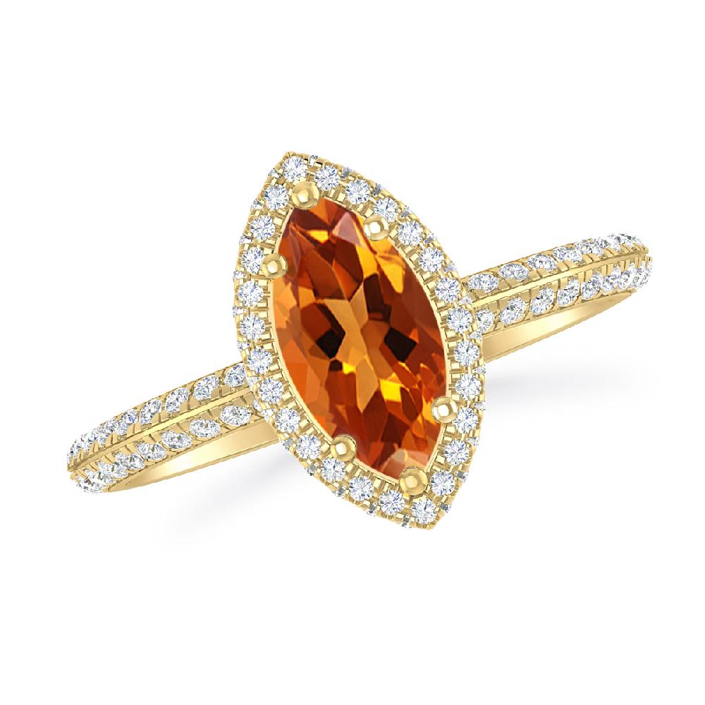 Yellow Gold - Citrine