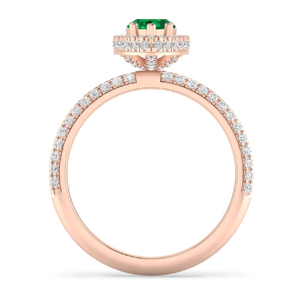 Rose Gold - Emerald