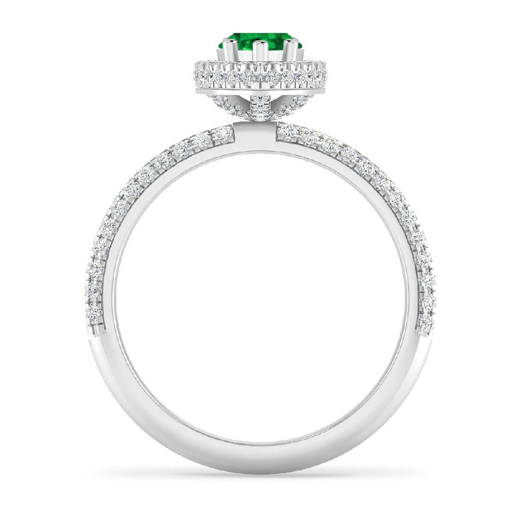 White Gold - Emerald