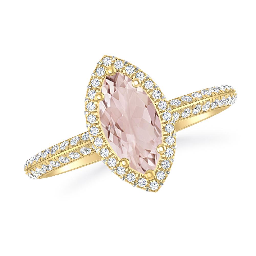 Yellow Gold - Morganite